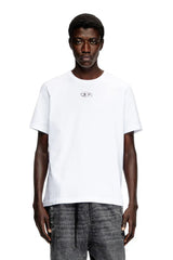Diesel T-shirt with metallic Oval D