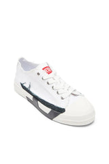 S-D-Verse-Sneakers in frayed canvas