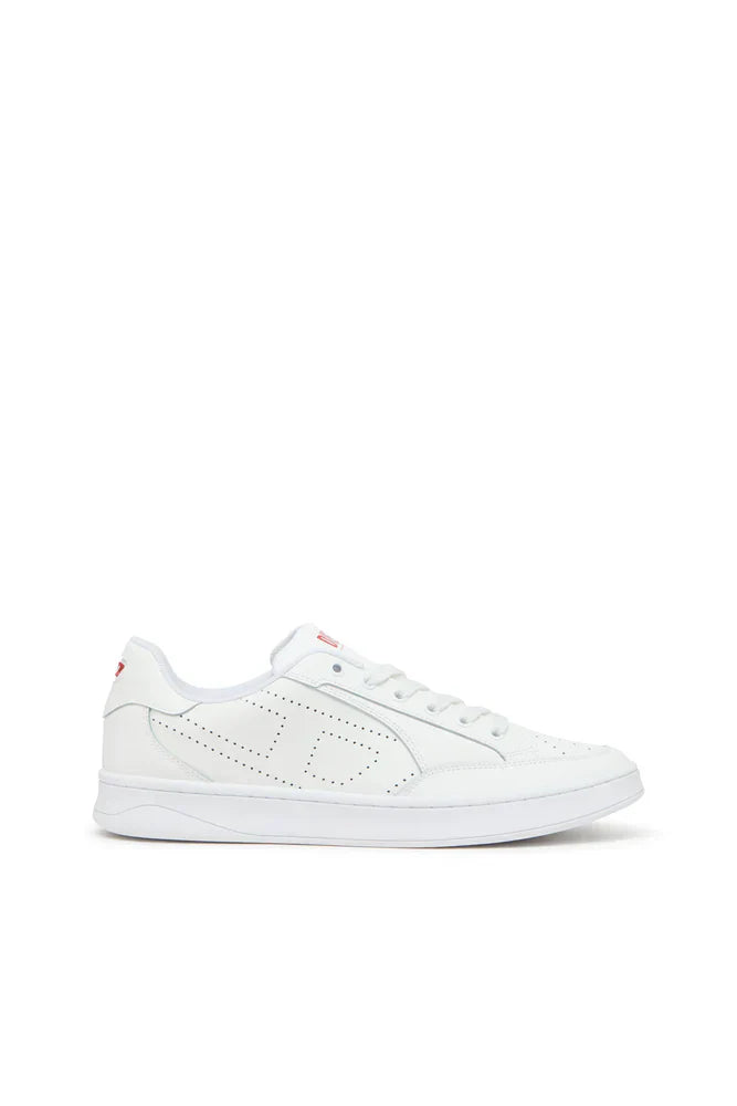 S-Dakota-Leather sneakers with perforated logo