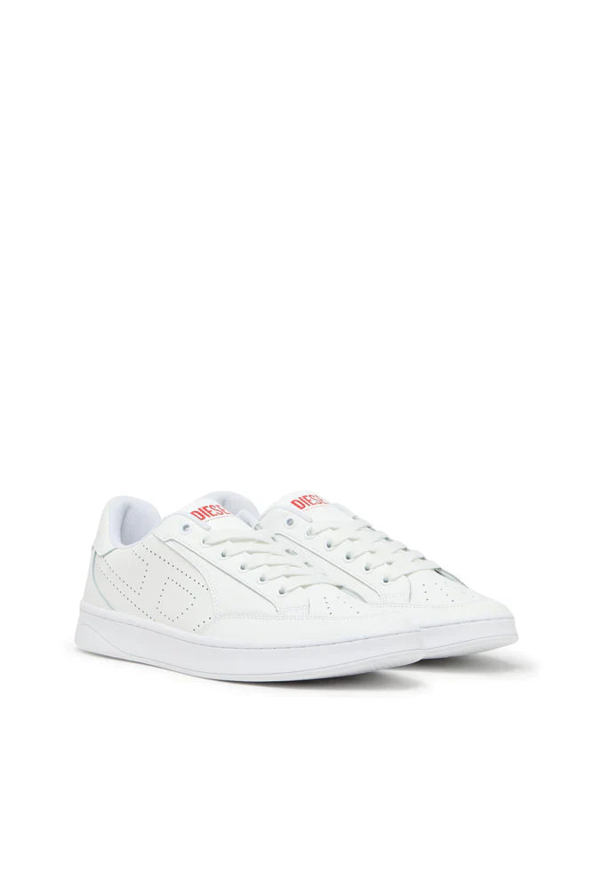 S-Dakota-Leather sneakers with perforated logo