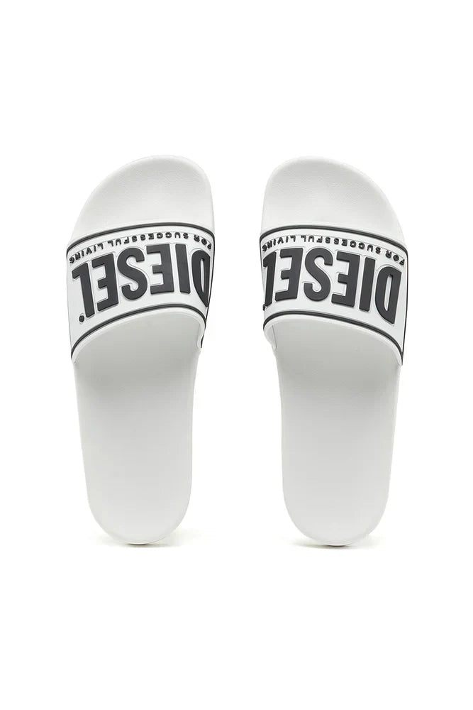 Diesel Sa-Mayemi-Pool slides with 3D logo