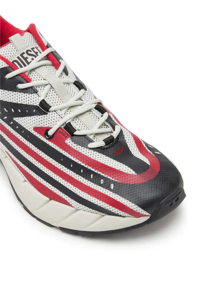 D-Airspeed Low-Striped sneakers in coated mesh