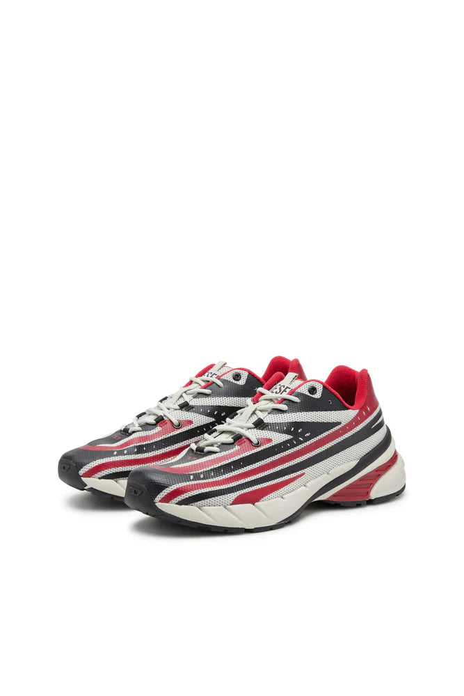 D-Airspeed Low-Striped sneakers in coated mesh
