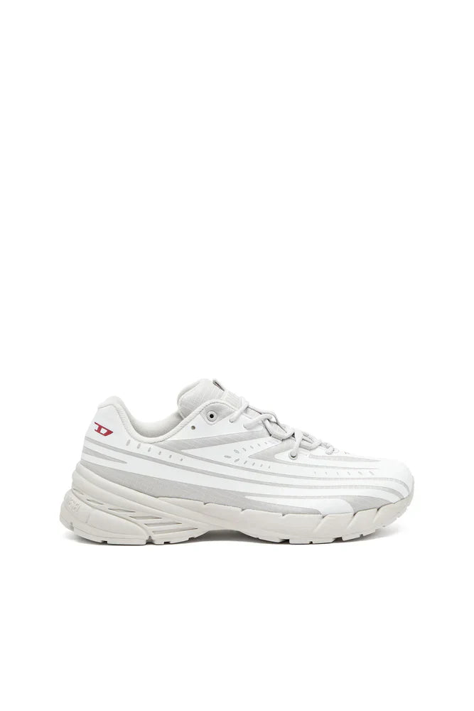 D-Airspeed Low-Striped sneakers in coated ripstop
