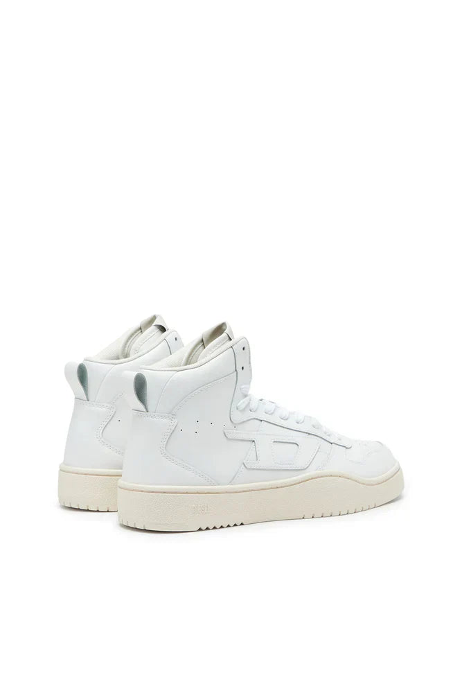 S-Ukiyo-High-top sneakers in leather