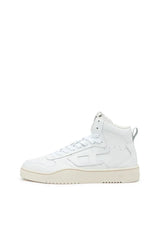 S-Ukiyo-High-top sneakers in leather