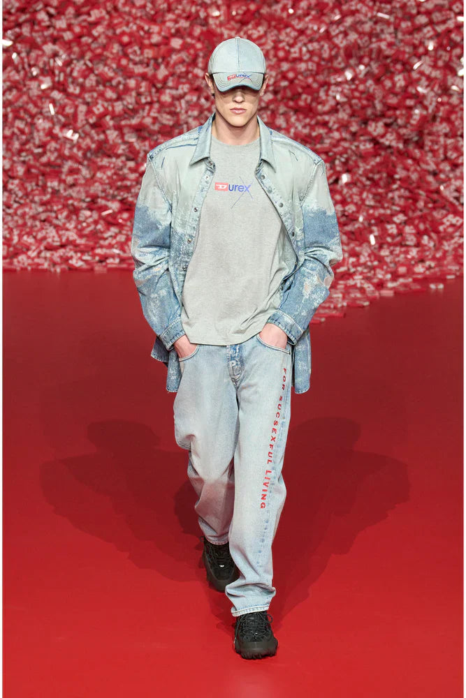 S-Prototype P1 - Low-top sneakers with rubber overlay