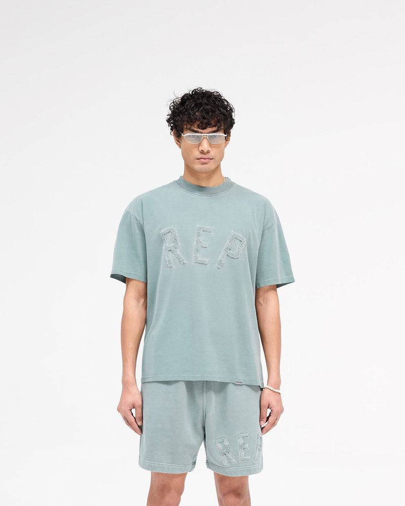 Rep Applique T-Shirt - Forest Green