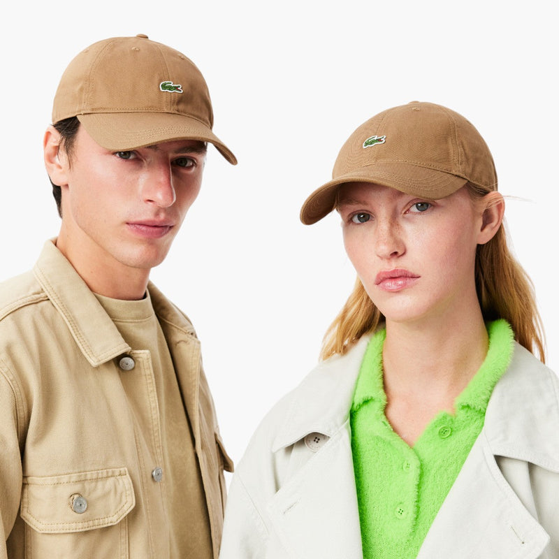 Unisex Lacoste Organic Cotton Twill Cap