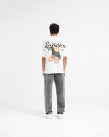 Represent X Harrods Bear Owners Club T-Shirt - Flat White