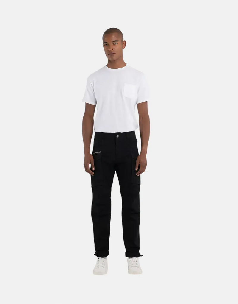 Replay Cargo Pants Black