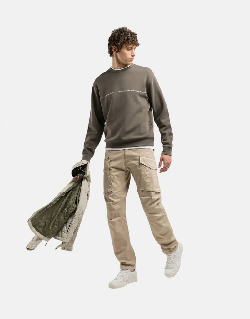 Replay Khakhi Cargo Pants