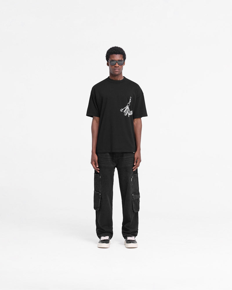 Keys To The Club T-Shirt - Jet Black