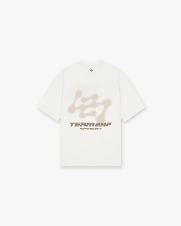 247 Future Terrains Oversized T-Shirt - Flat White