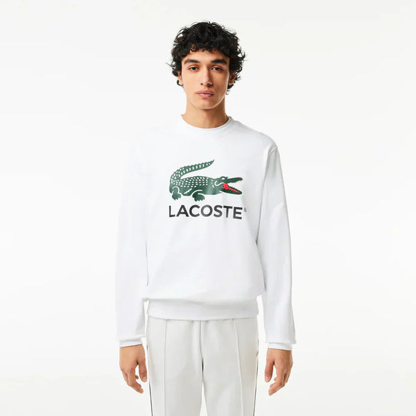 Lacoste Classic Fit Cotton Fleece Sweatshirt