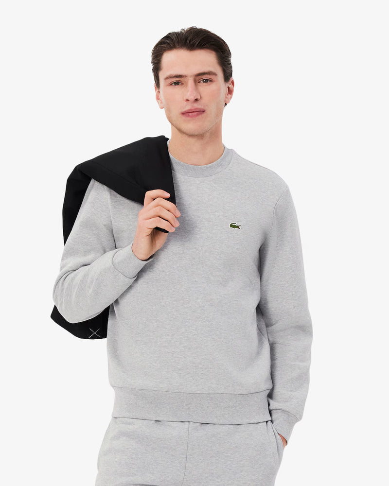 Lacoste Fleece Crew Neck Sweatshirt