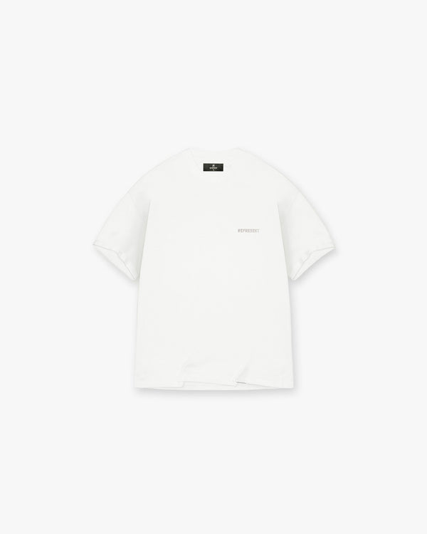 Block Logo T-Shirt - Flat White