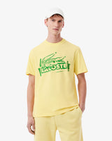 Lacoste Printed Cotton Jersey T-shirt