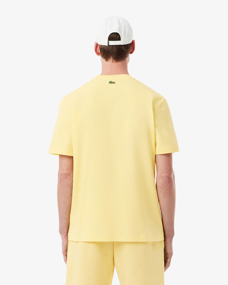 Lacoste Printed Cotton Jersey T-shirt