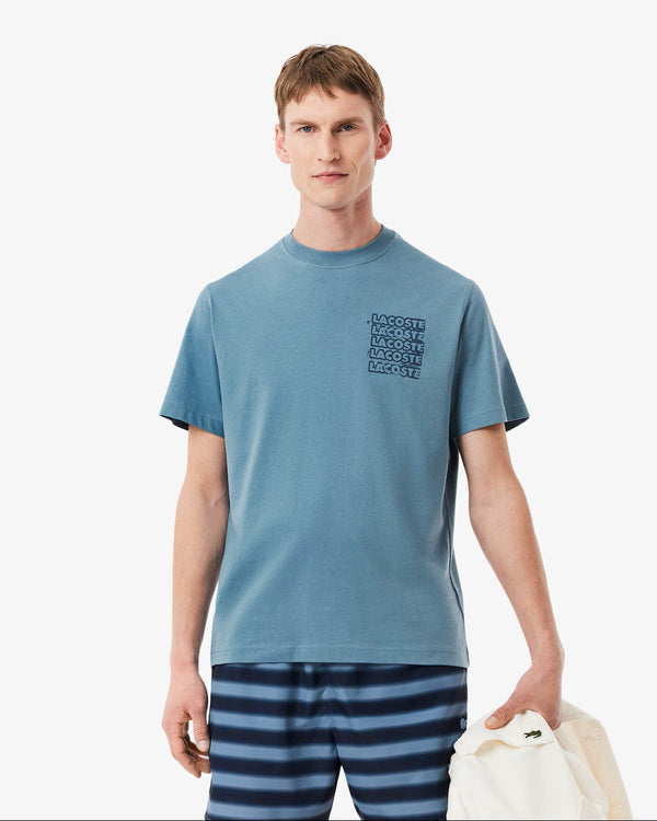 Lacoste Cotton Jersey Graphic T-shirt