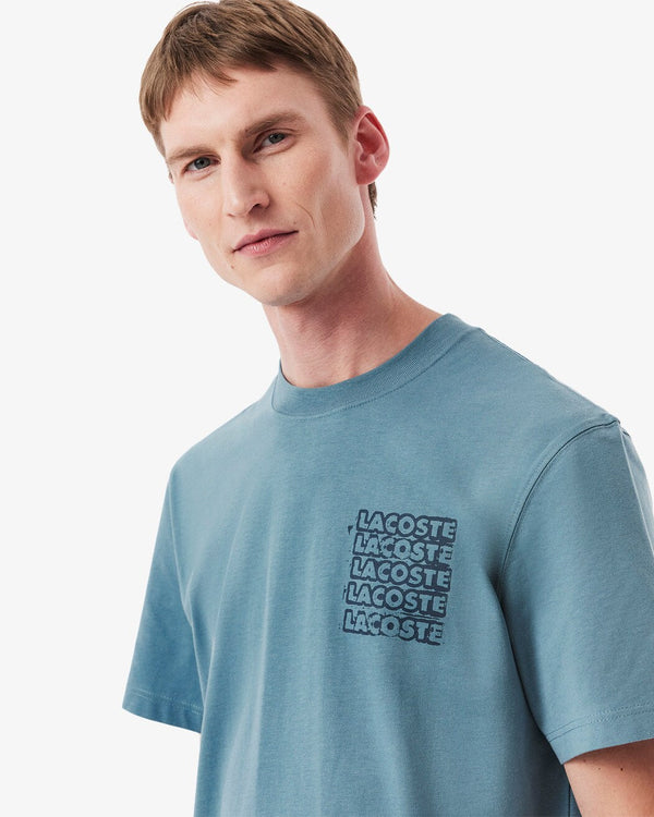 Lacoste Cotton Jersey Graphic T-shirt