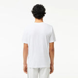 Lacoste Cotton Jersey Signature Print T-shirt