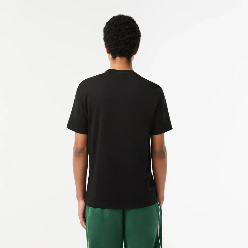 Lacoste Cotton Jersey Signature Print T-shirt