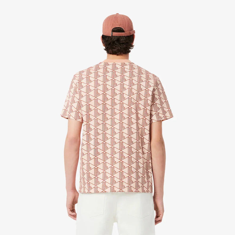Lacoste Monogram cotton t-shirt