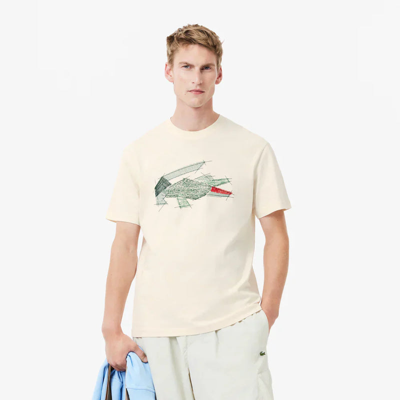 Lacoste Classic fit cotton jersey t-shirt