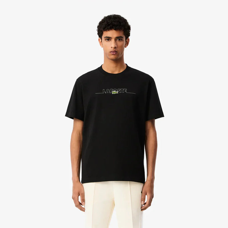 Lacoste French made embroidered t-shirt