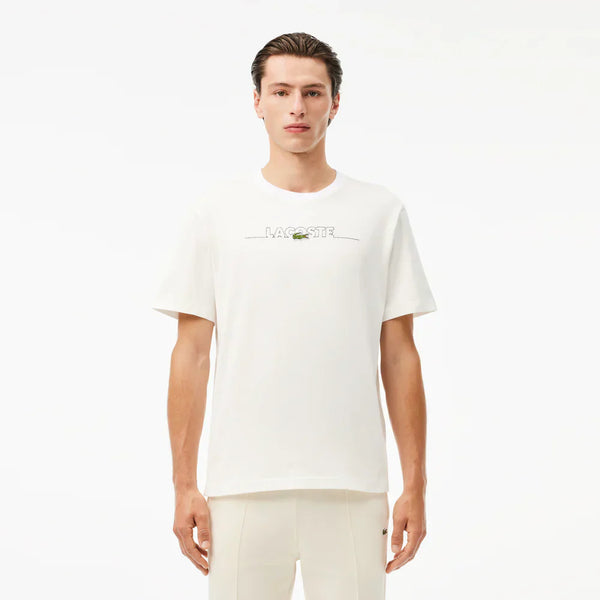 Lacoste French made embroidered t-shirt