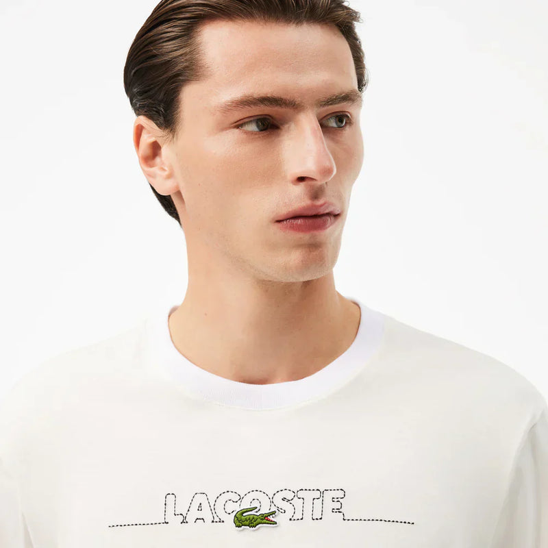 Lacoste French made embroidered t-shirt