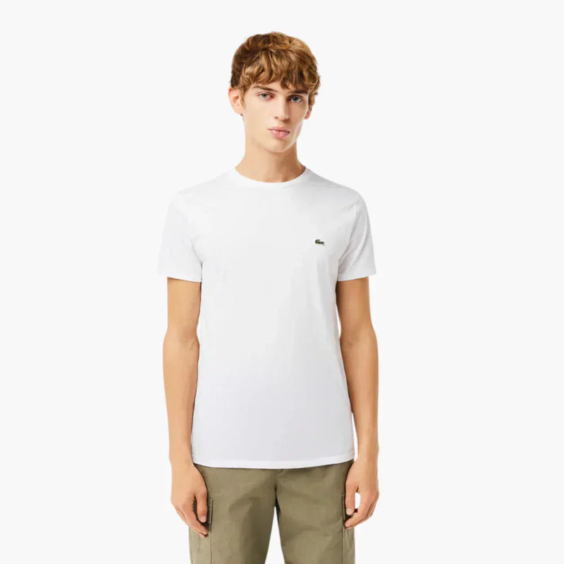 Crew Neck Pima Cotton Jersey T-Shirt