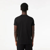 Lacoste Monochrome Cotton Pima Jersey Crew Neck T-shirt