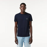 Lacoste Monochrome Cotton Pima Jersey Crew Neck T-shirt