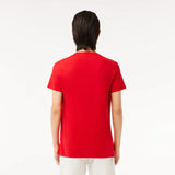 Lacoste Monochrome Cotton Pima Jersey Crew Neck T-shirt