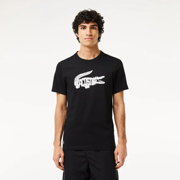Lacoste Sport Ultra-Dry Croc Print T-shirt