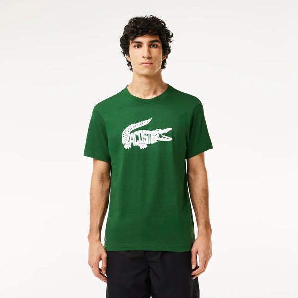 Lacoste Sport Ultra-Dry Croc Print T-shirt
