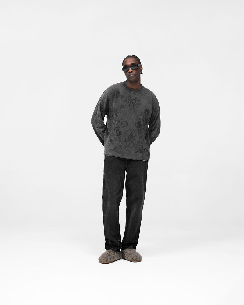 Legacy Long Sleeve T-Shirt - Vintage Grey