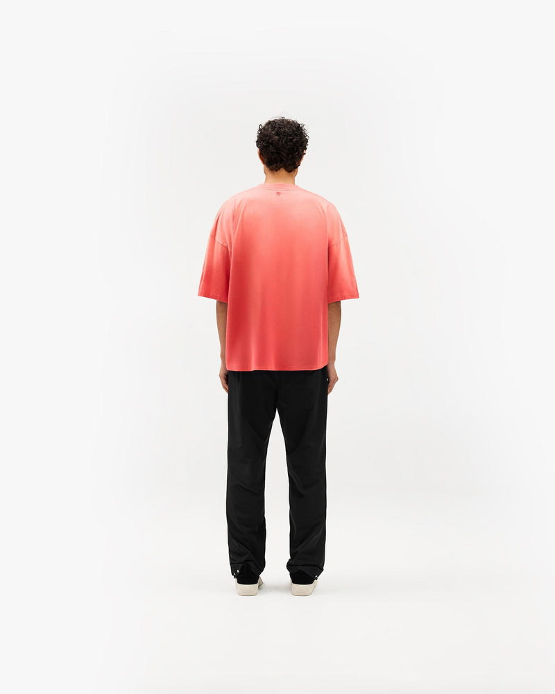 Initial Boxy T-Shirt - Vintage Red