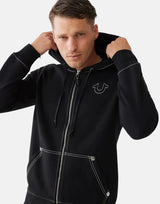 True Religion Big T Hood Jacket