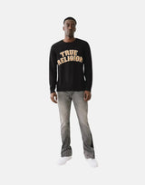 True Religion Chenille Black Sweatshirt