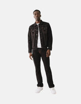 True Religion Jimmy Pikstitch Black Jacket