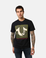 True Religion Sashiko Black T-Shirt