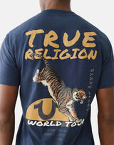 True Religion Tiger Dress Blue T-Shirt