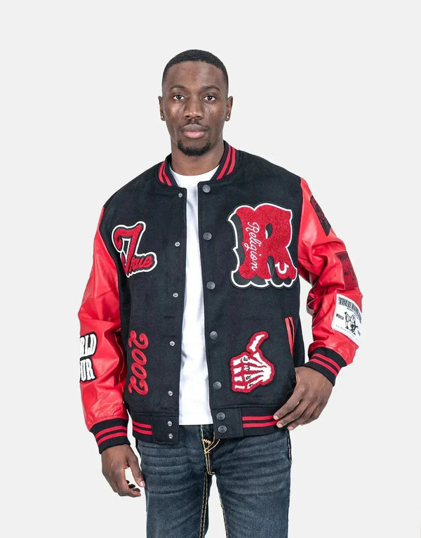 True Religion Varsity Jacket