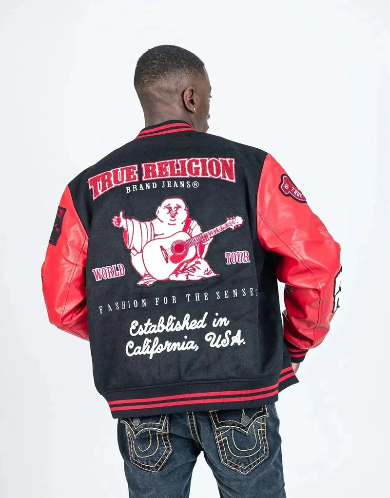 True Religion Varsity Jacket