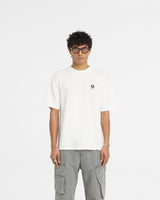 Represent X Belstaff Patch T-Shirt - Flat White