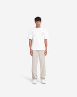 Masking Tape Initial T-Shirt - Flat White