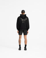 Team 247 X END Oversized Hoodie - Jet Black